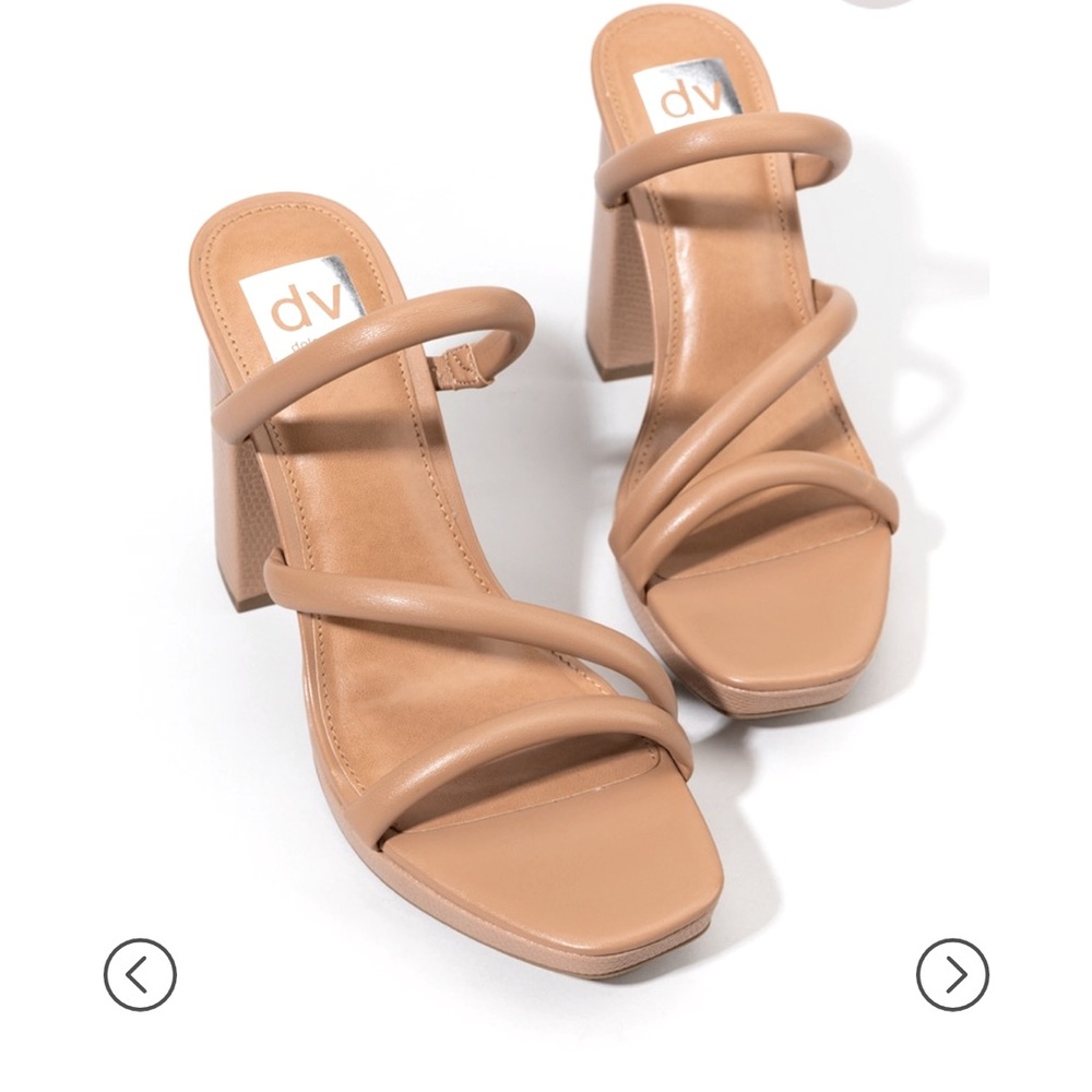 New never worn DV Dolce Vita Pyro platform sandals shoes 4” heels size 9.5